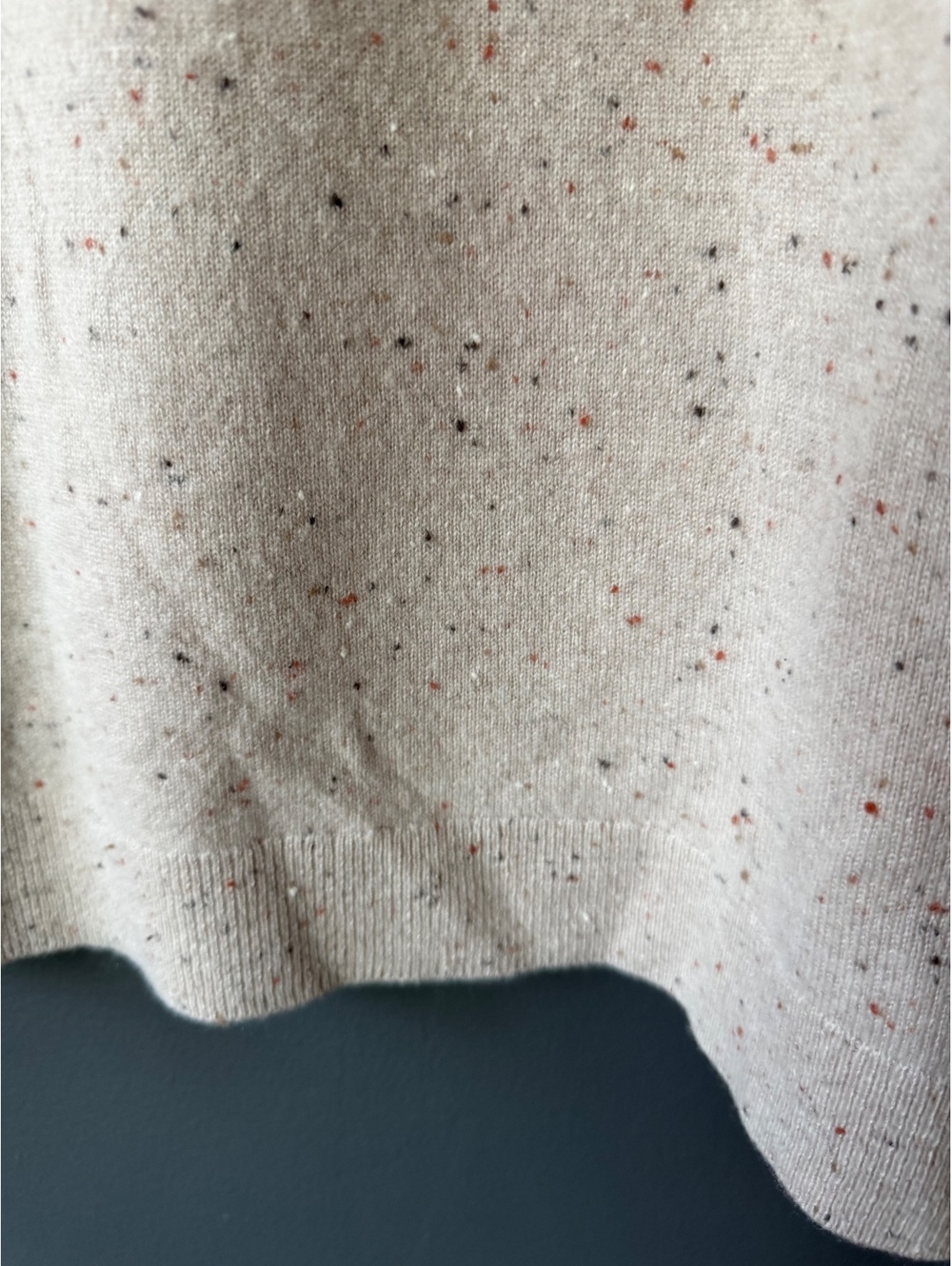 Talbots Large Cream Pure Cashmere Turtleneck Sweater - Picture 7 of 10